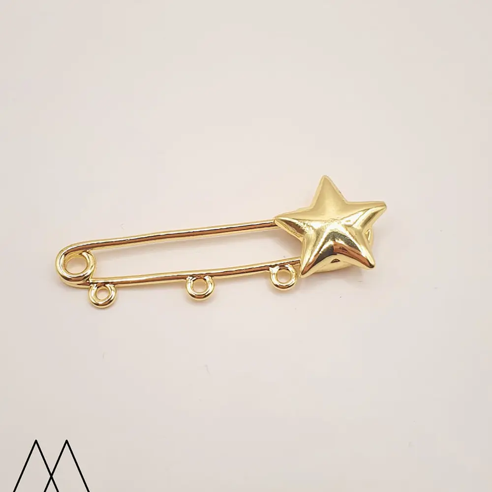 Alfiler gancho Estrella 40mm