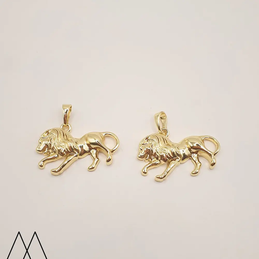 Colgante León, con portadije 20mm