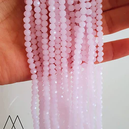 Cristal Murano 4mm, Rosado