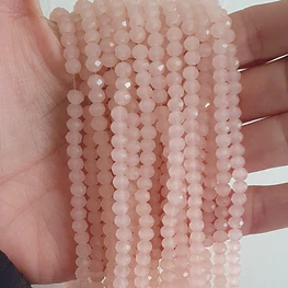 Cristal Murano 4mm, Rosado palo