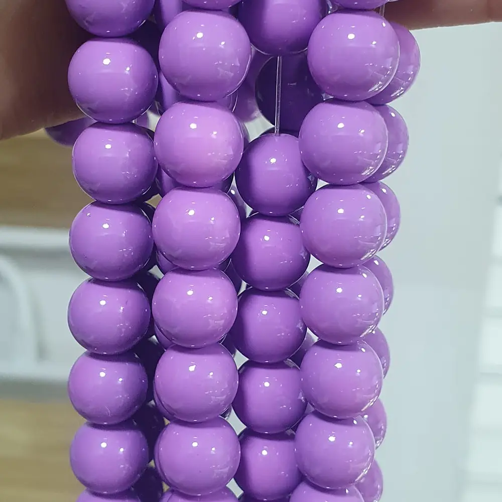 Bolas de Vidrio 10mm, morado