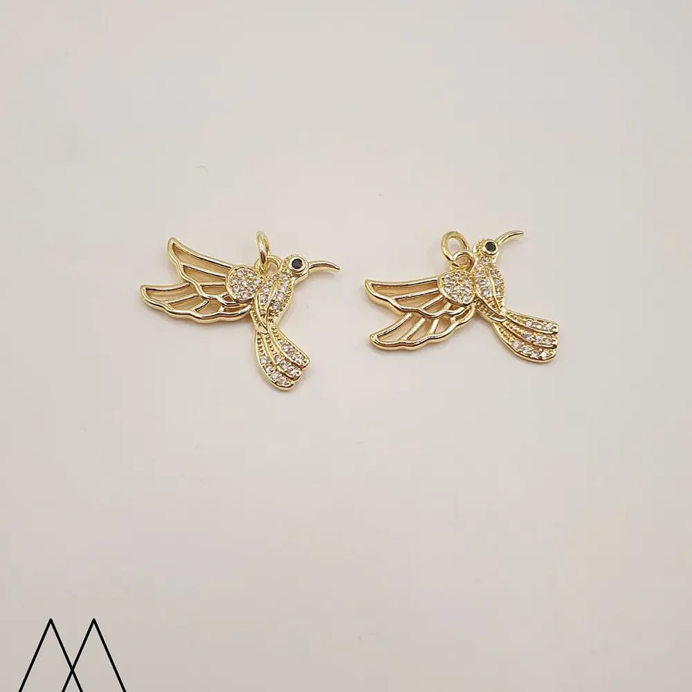 Ave colibri  , con argolla 15mm
