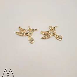 Ave colibri  , con argolla 15mm