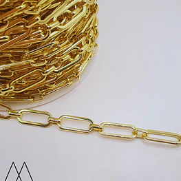 Cadena Eslabón Dorado, 15x7mm