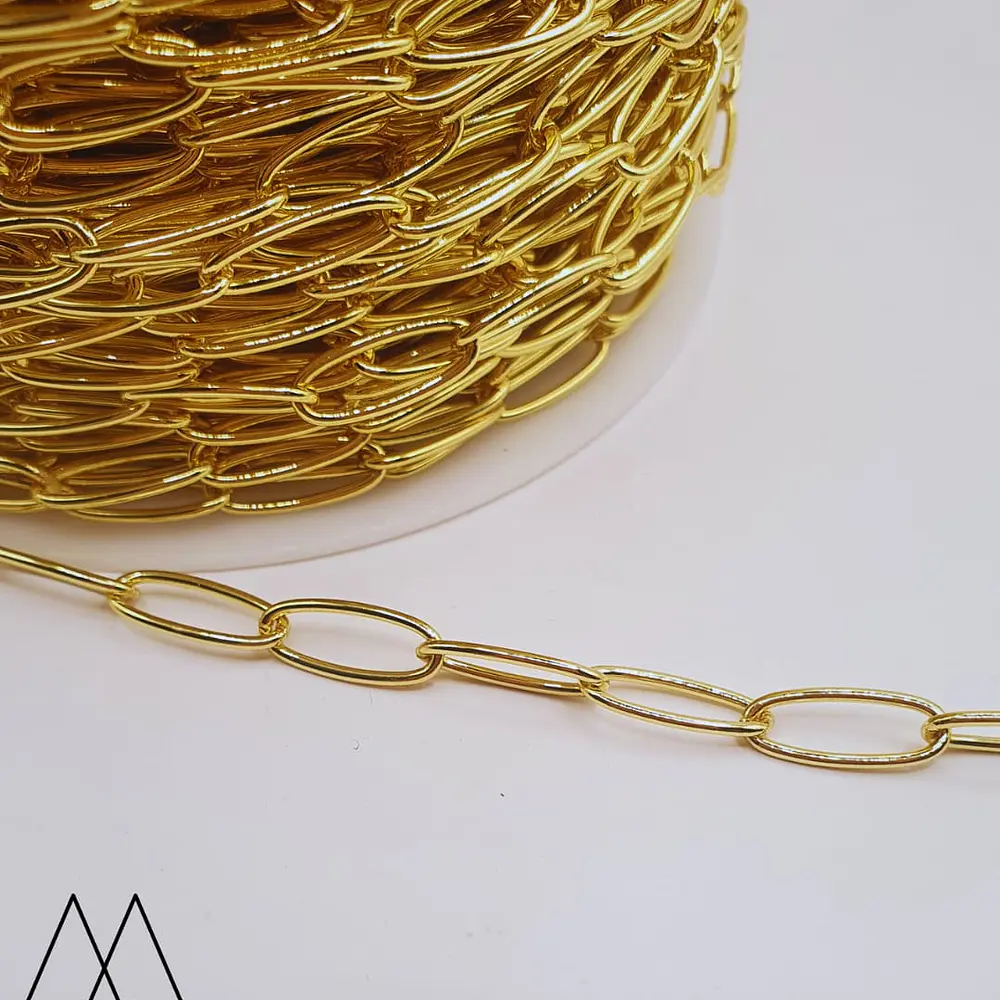 Cadena Eslabón Ovalado, 15x5mm