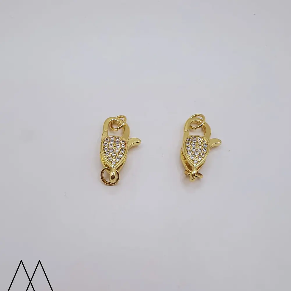 Broche base zircón, 20mm