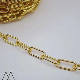 Cadenas por metro eslabón, 15x7mm