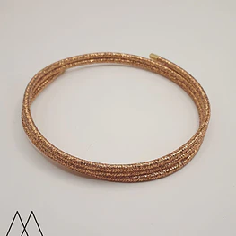 Cordón Imantada Cobre Rosada 58cm.