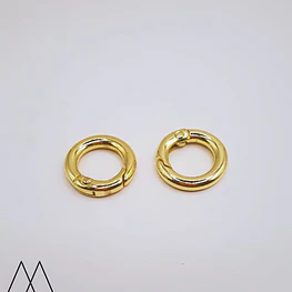 Broche circular liso, 20mm
