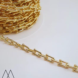 Cadena Tejida, 10x5mm