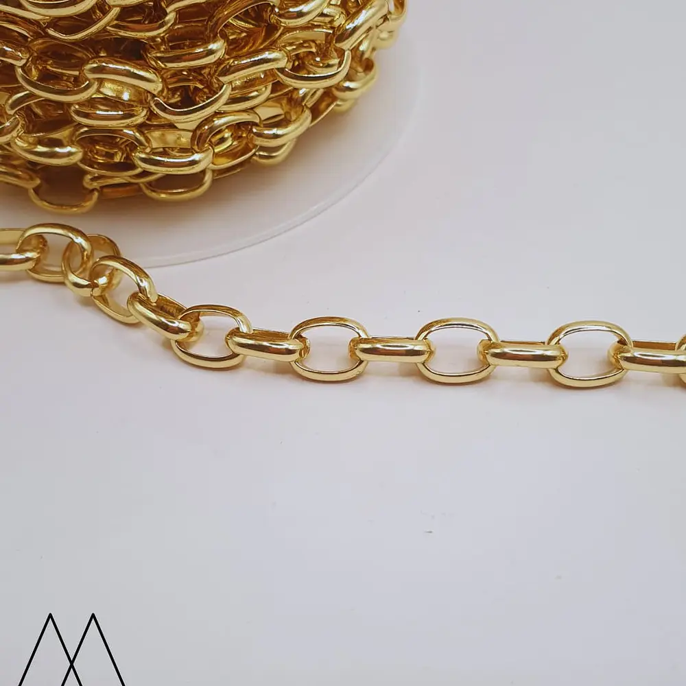 Cadena Eslabón Ovalado 10x7mm