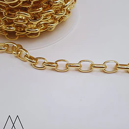 Cadena Eslabón Ovalado 10x7mm