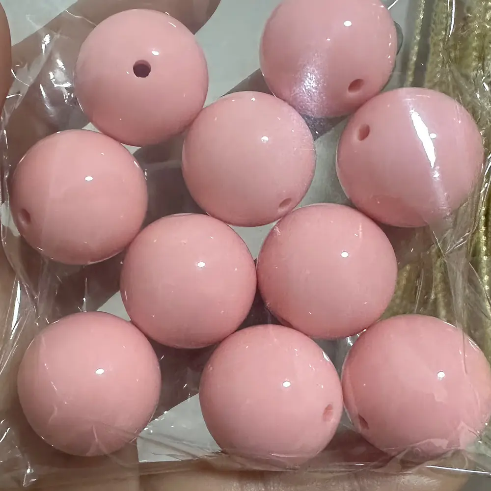 Bolas de Acrilicos 20mm, melocoton