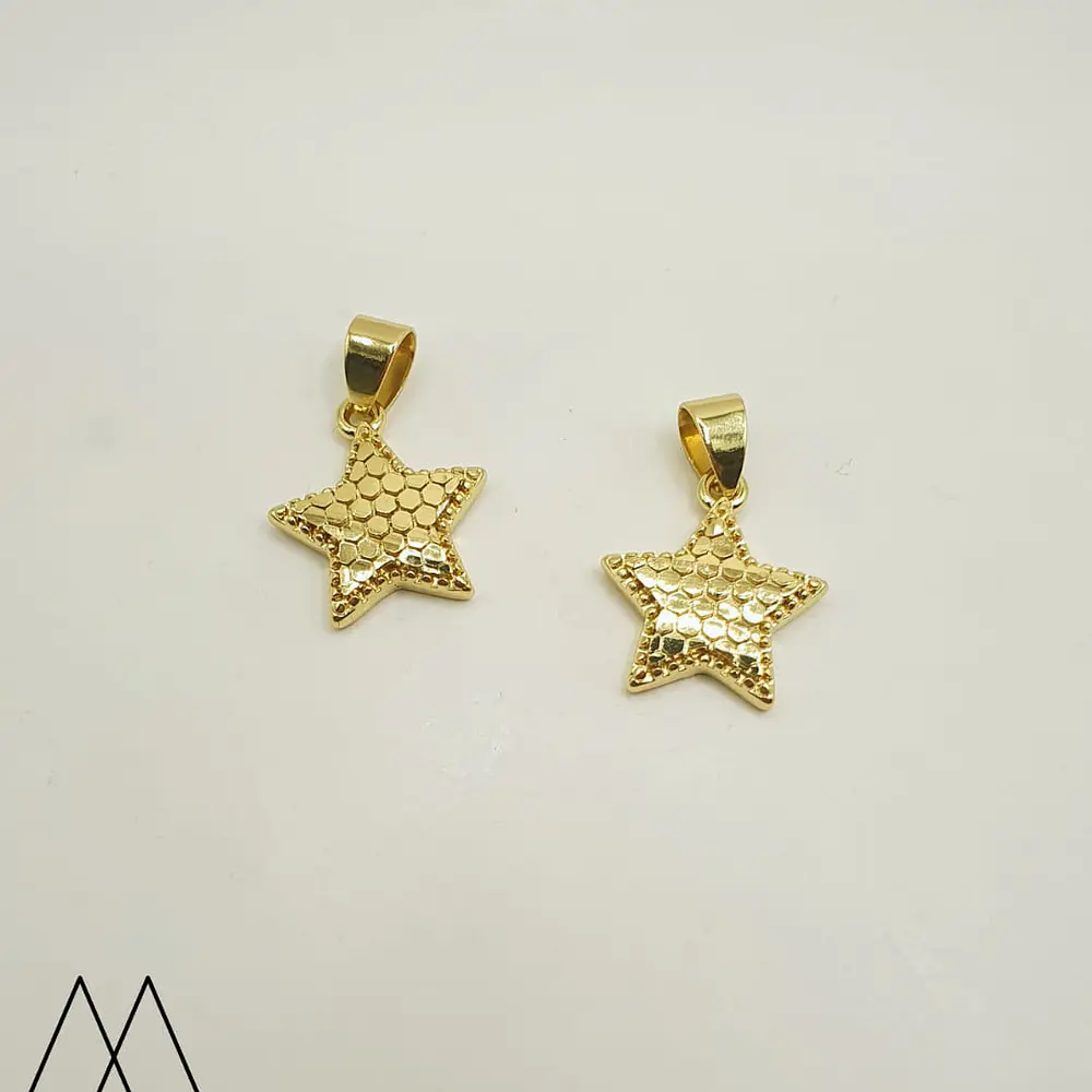 Colgante estrella, con portadije 20mm