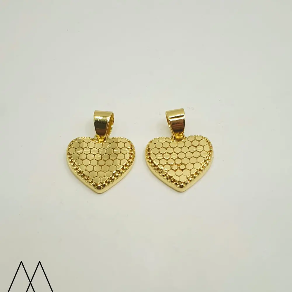 Colgante corazón, con portadije 20mm