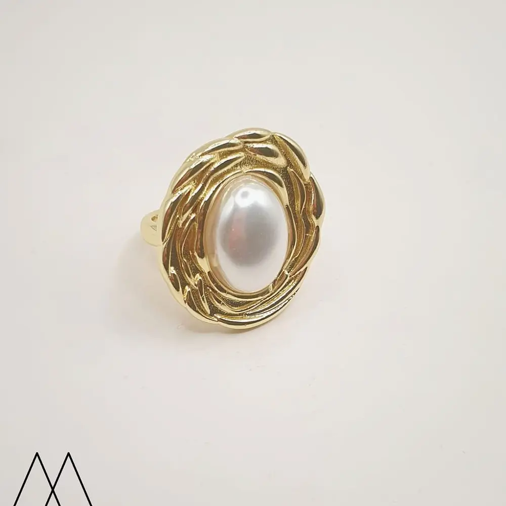 Anillo perla