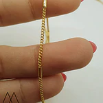 Cadena eslabones pequeños con tubitos