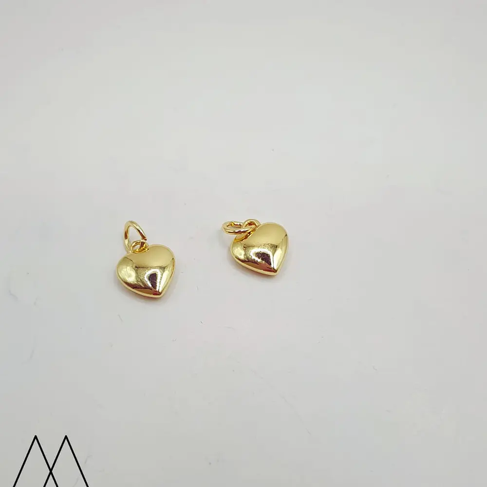Corazón dorado, 15mm