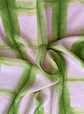 Pañuelo seda cuadros rosa - Miniatura 2