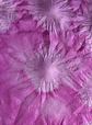 Pañuelo seda flores púrpura - Miniatura 4