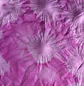 Pañuelo seda flores púrpura - Miniatura 4