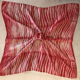 Pañuelo cuadrado arashi rojo