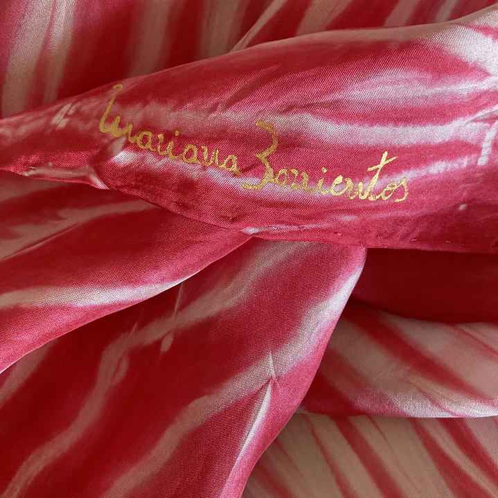 Pañuelo cuadrado arashi rojo 4