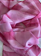 Pañuelo cuadrado rosa suave - Miniatura 3
