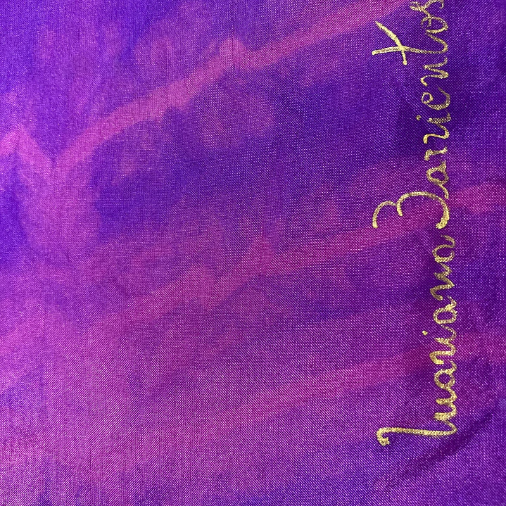 Pañuelo cuadrado arashi púrpura 1