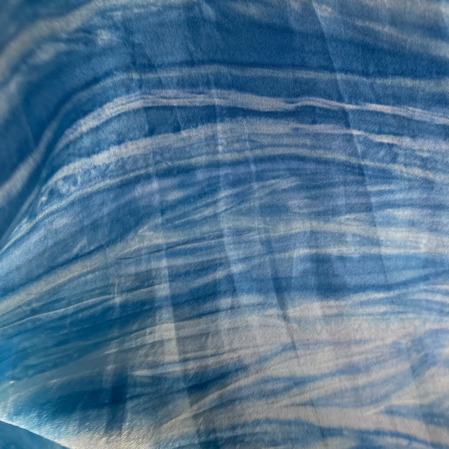 Pañuelo seda arashi petróleo  1