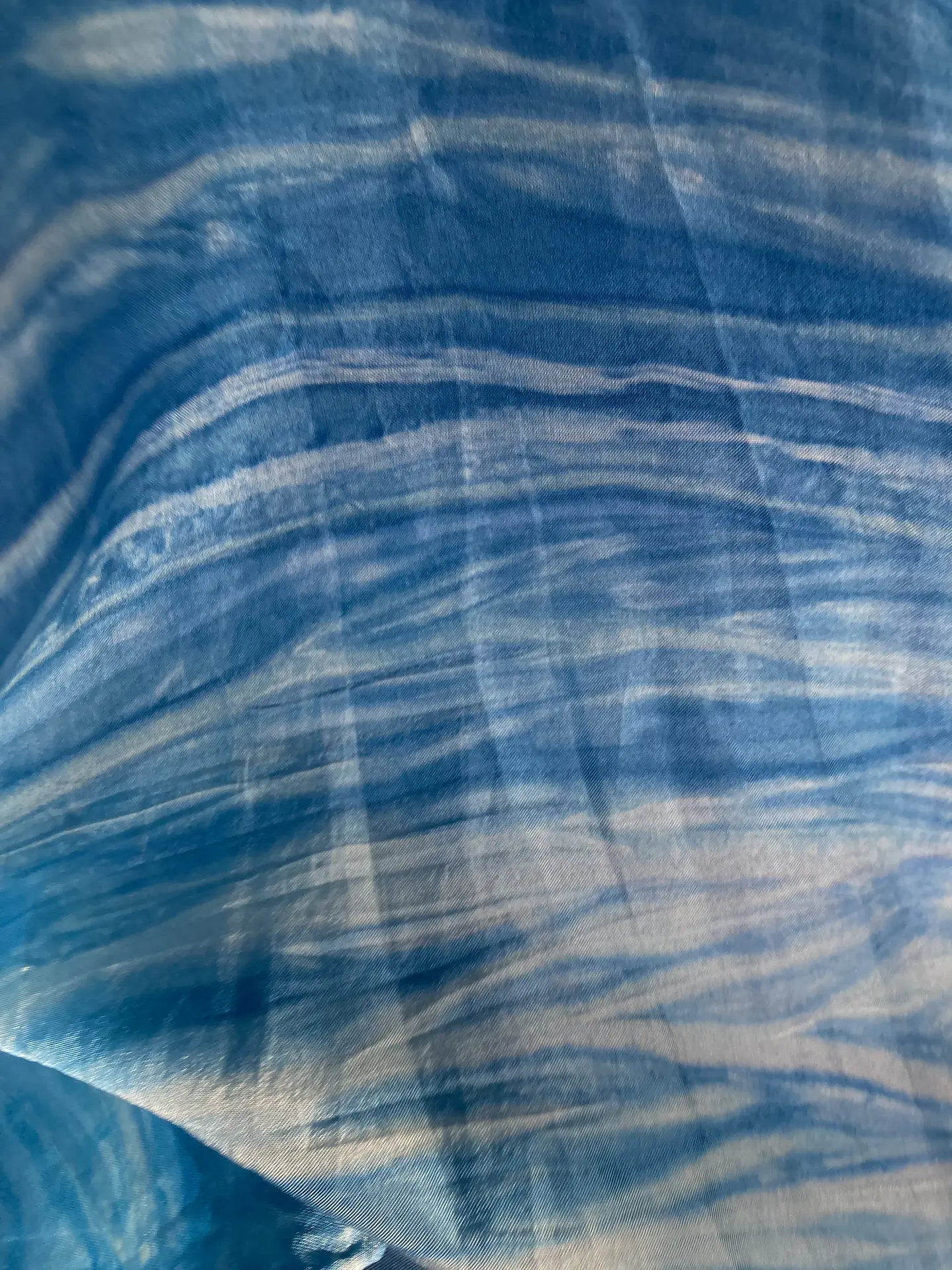 Pañuelo seda arashi petróleo  1