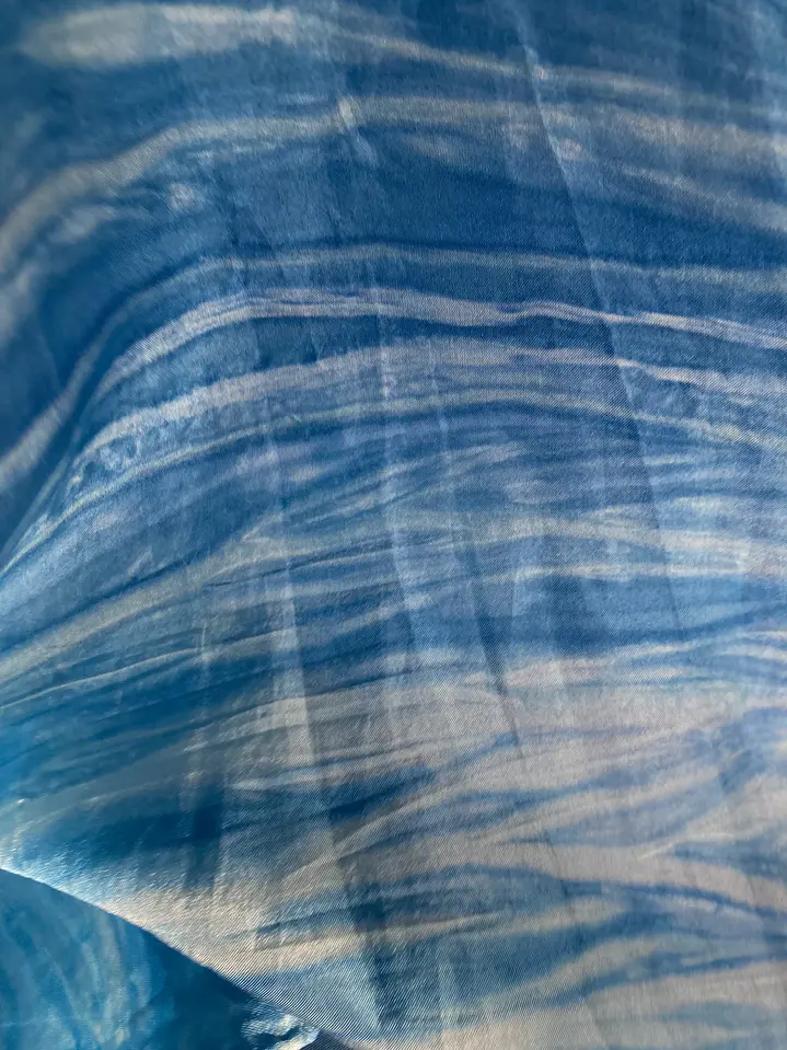 Pañuelo seda arashi petróleo  1