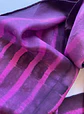 Pañuelo seda fucsia - Miniatura 4