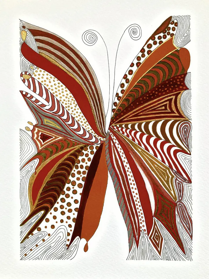 Mariposa fuego 1
