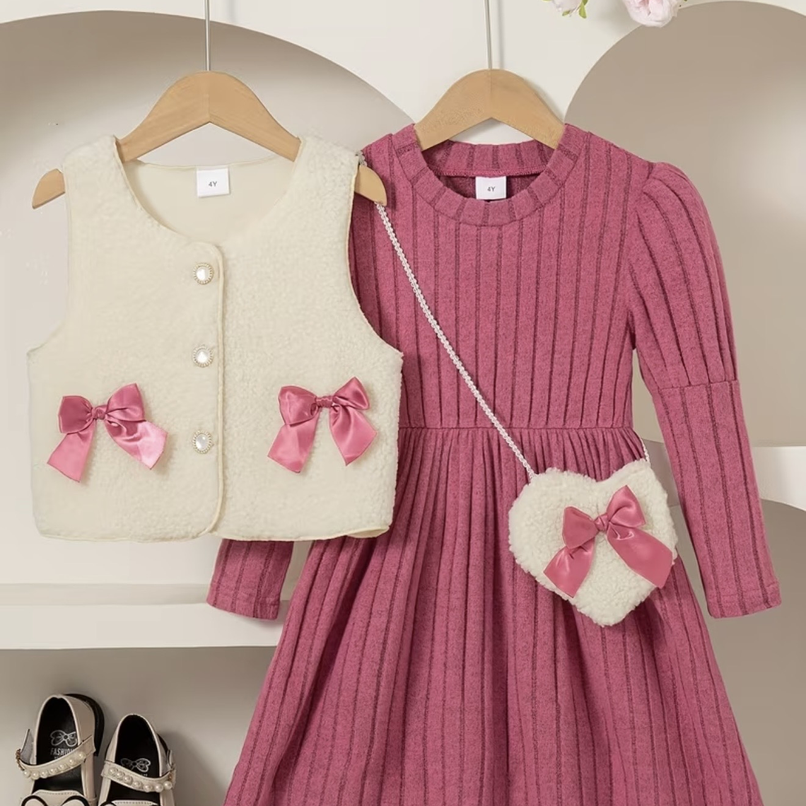 Conjunto Rosa 3 piezas 1