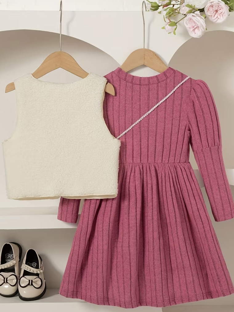 Conjunto Rosa 3 piezas 2