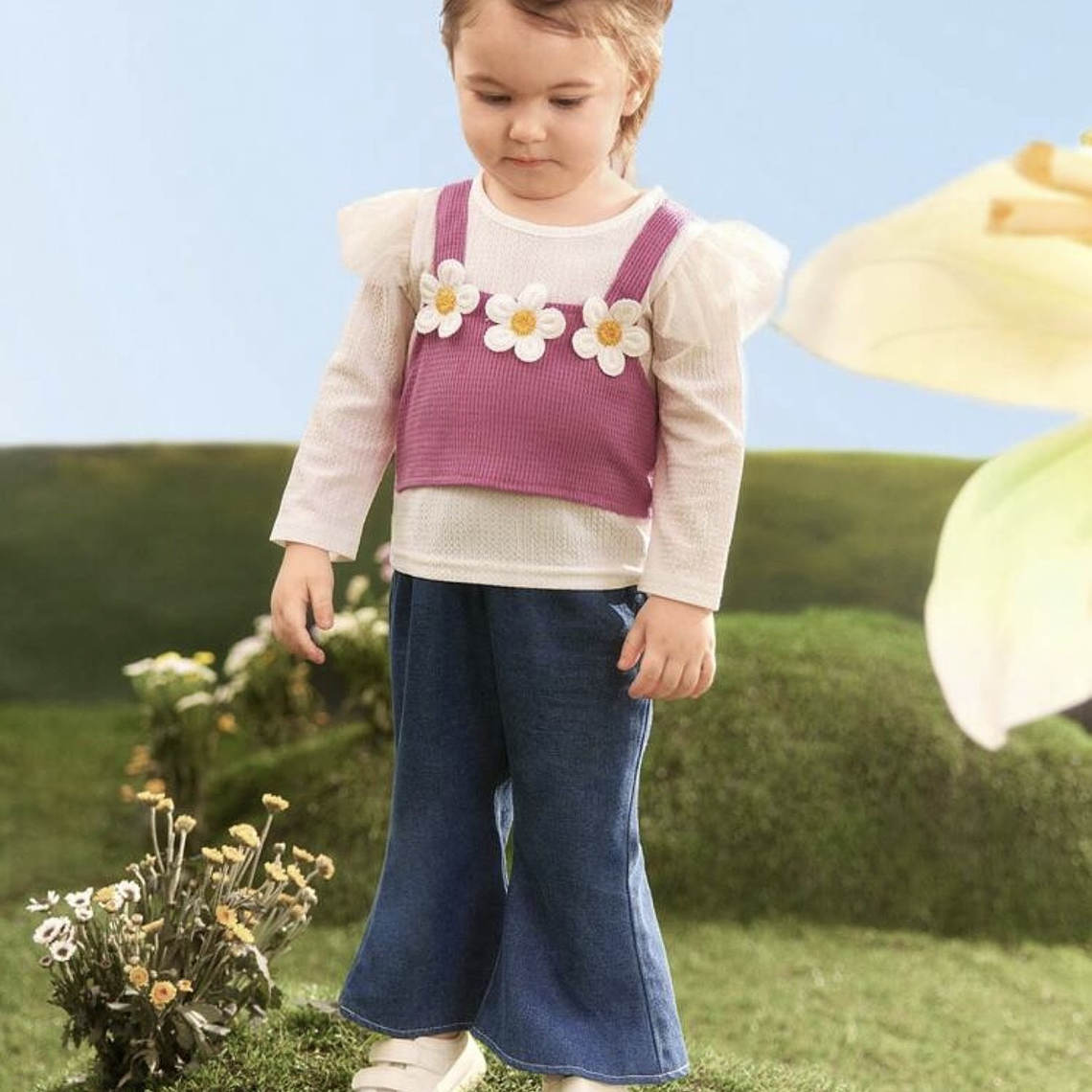 CONJUNTO SUETER + JEANS  1