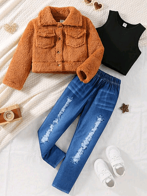 CONJUNTO CASUAL DE 3 PIEZAS 