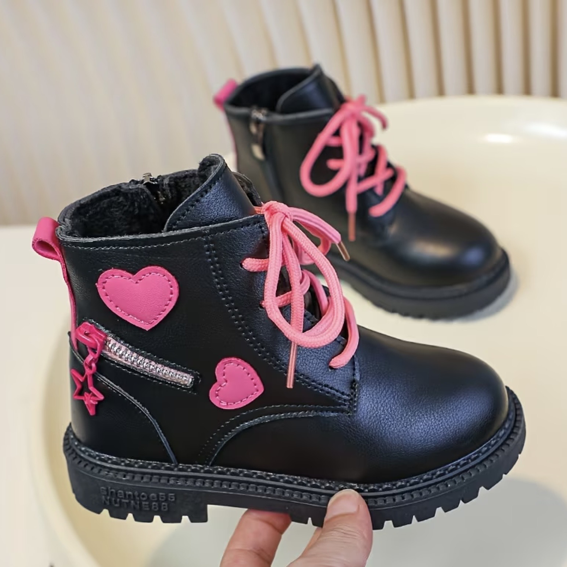 BOTA OTOÑO INVIERNO CORAZONES 1