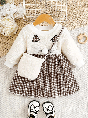 VESTIDO + CARTERA DECORATIVA 