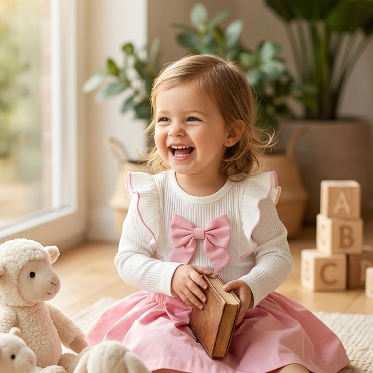 CONJUTO DE BEBE ESTILO PRINCESA  1