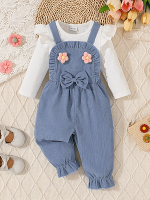 JARDINERA CON APLICACIONES  + SUETER 