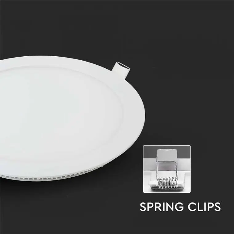 Downlight de encastrar redondo LED 18W 2700K V-TAC 4