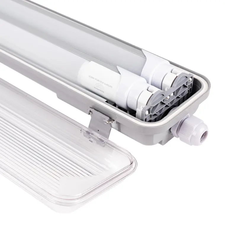 Armadura Estanque p/lâmpada de LED com ligação de um lado byWATT 15