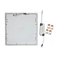 Downlight LED de encastrar quadrado 24W 3000K 300X300mm V-TAC - Thumbnail 2