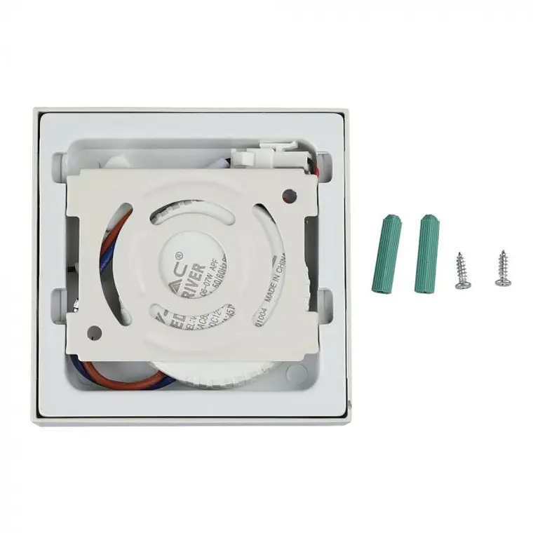 Downlight LED saliente quadrado 6W 4500K 90X90mm V-TAC 3