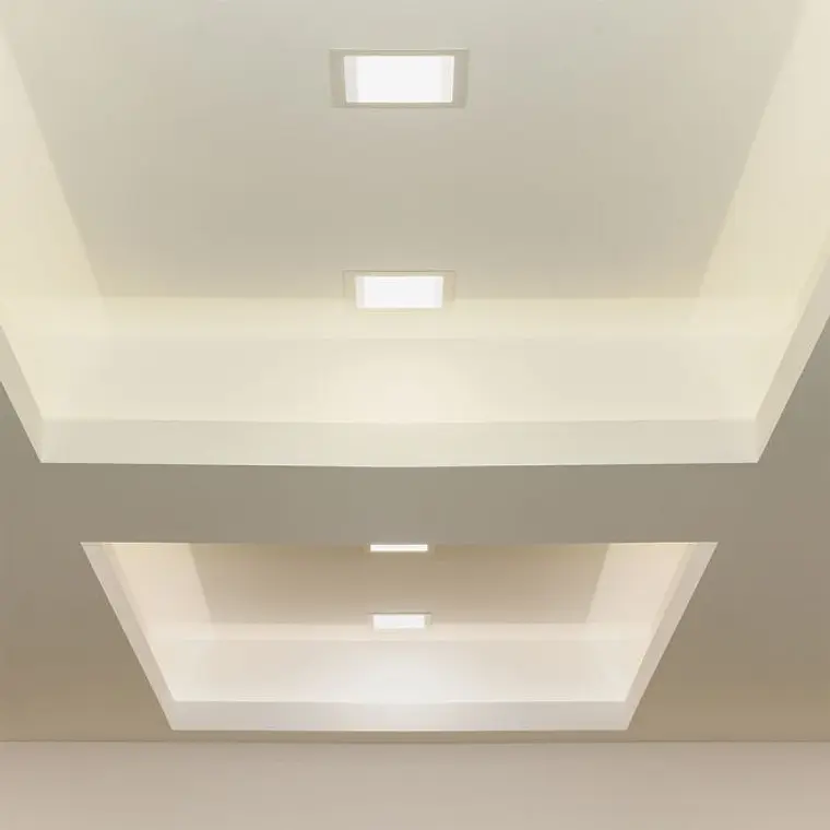 Downlight LED de encastrar quadrado 6W 4000K 120X120mm V-TAC 5