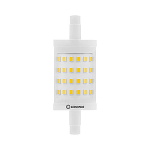 Lâmpada LED Line 75 DIM P 9.5W 827 R7S 78mm 300° CL Ledvance
