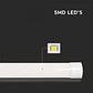 Armadura Prismática LED SMD 50W 6500K 1500mm V-TAC - Thumbnail 5