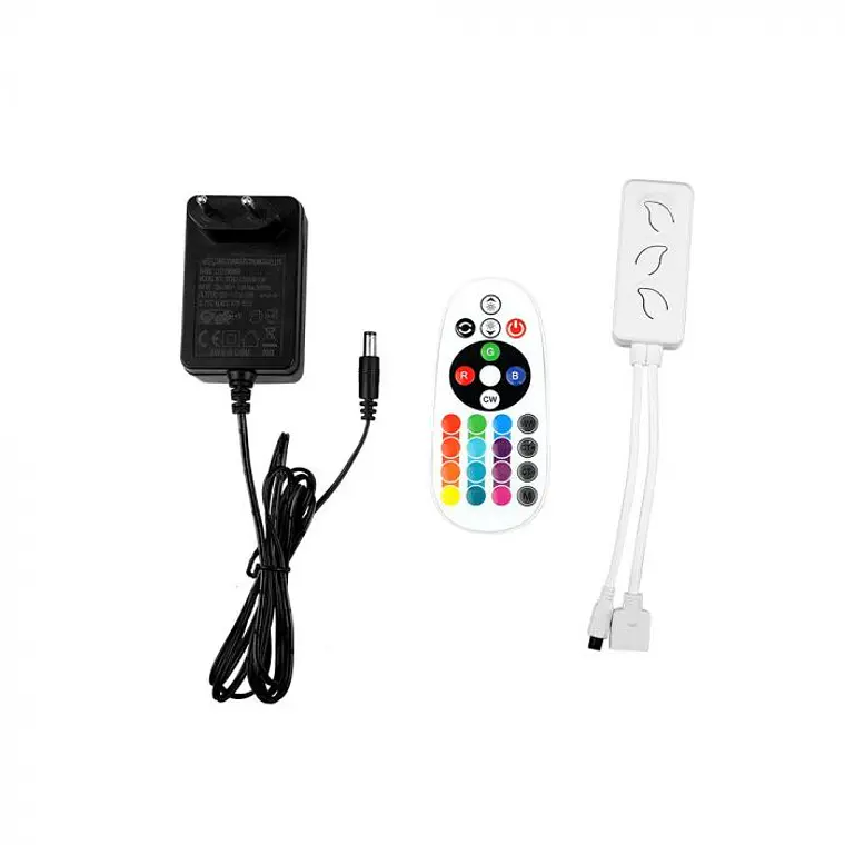 Kit de Fita LED 4W/M RGB+3IN1 EU PLUG V-TAC 2